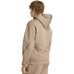 Adidas Men's ZNE Full Zip sweatshirt beige bézs pulóver KF3828