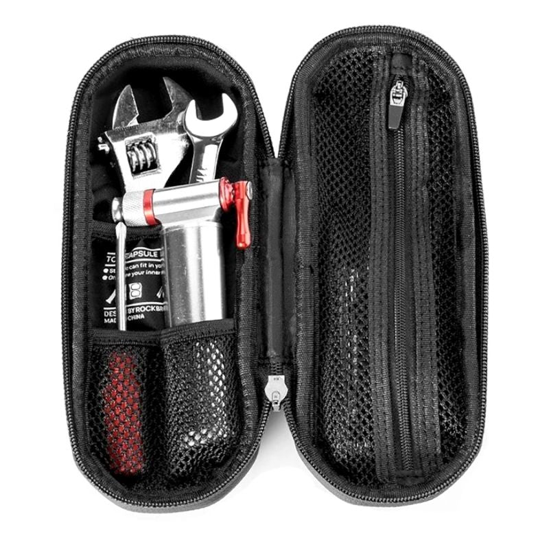 Rockbros 30990003001 bicycle bag for water bottle holder - black fekete water bottles, training equipment, bags
