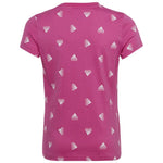 Adidas BLUV Tee Jr rózsaszín póló
