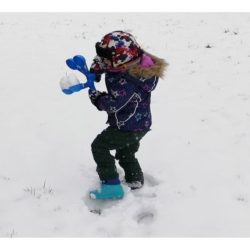 Enero Snowball Machine For Making Snow Balls Double kék labda GSP-1064543