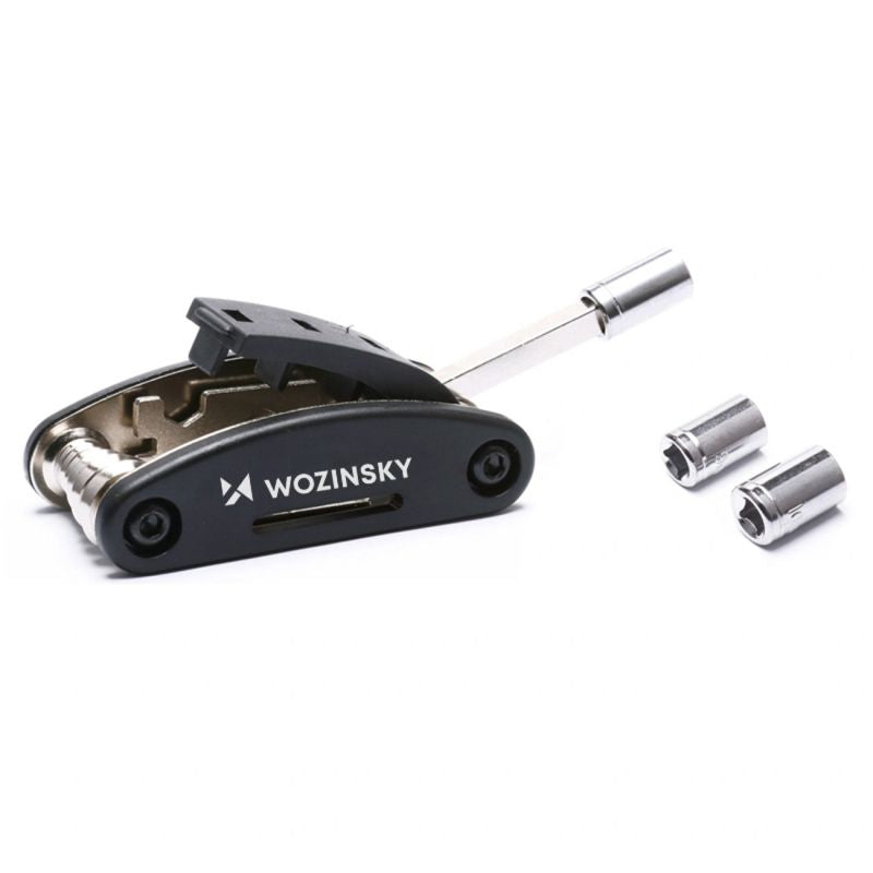 Wozinsky WWZ-01N 16-in-1 Multifunctional Bicycle Repair Tool Set - Black fekete készlet 304004-199007