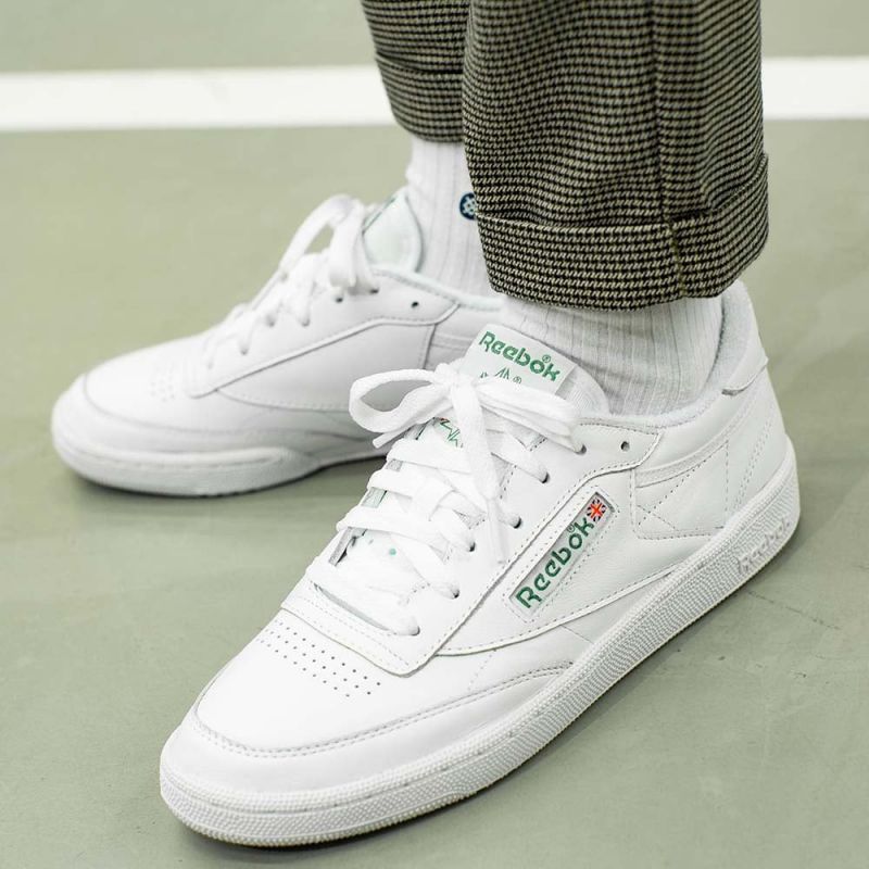 Reebok Club C Women's White Sneakers (CN0905) Cipő