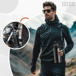 Rockbros 35210029002 thermal bicycle bottle for drinks 650 ml - black 650 ml \ czarny water bottles, training equipment, tourist equipment