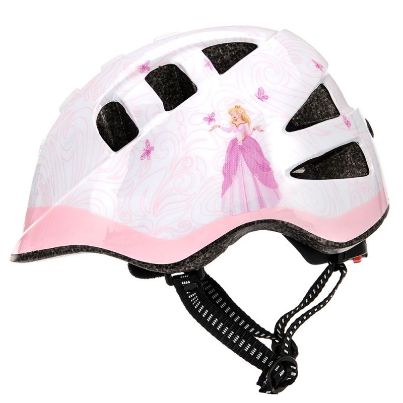 Meteor MA-2 princess Junior 23960 bicycle helmet fehér helmets, protectors and knee pads