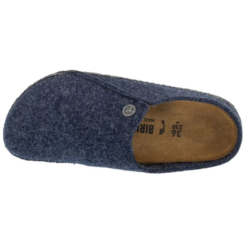 Birkenstock Zermatt Standard FE Navy Blue sötétkék papucs 1017523