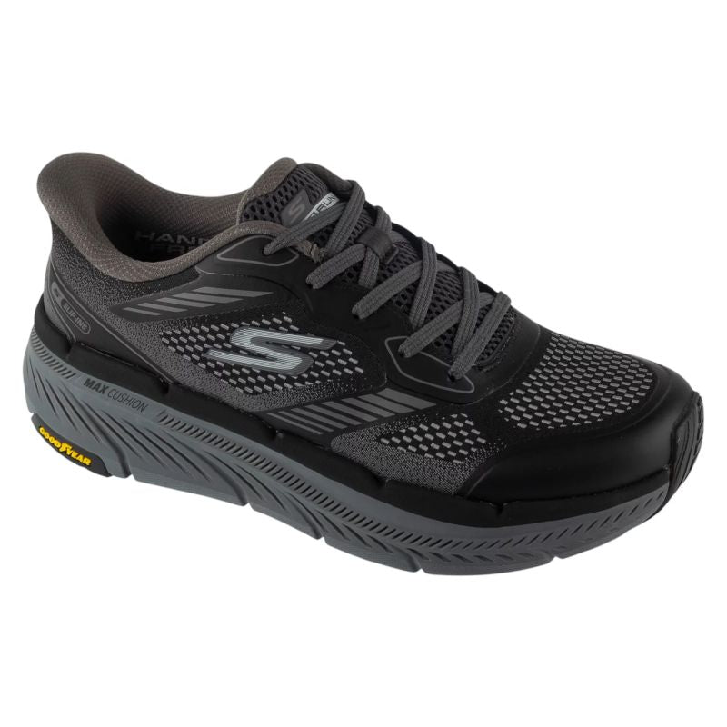 Skechers Slip-Ins: Max Cushioning Premier 2.0 - Leigh fekete cipő 220774-BKCC