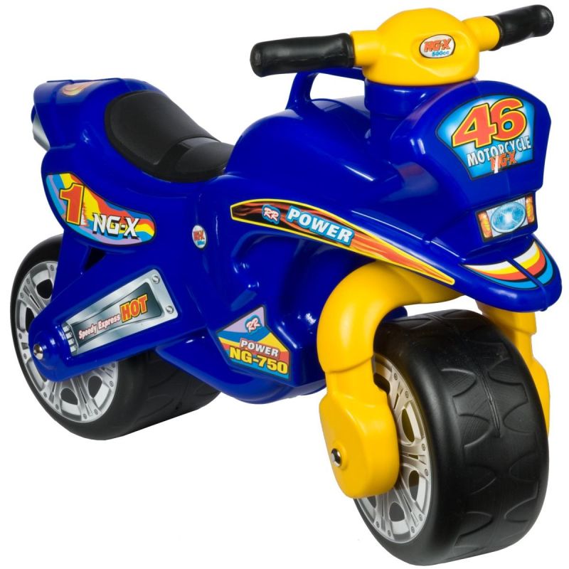 Riding toy car SPEED ENERO /32cm YELLOW BLUE