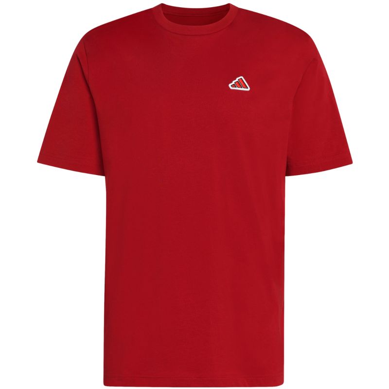 Adidas Men’s Color Icon Graphic T-Shirt red piros férfi póló KT4444