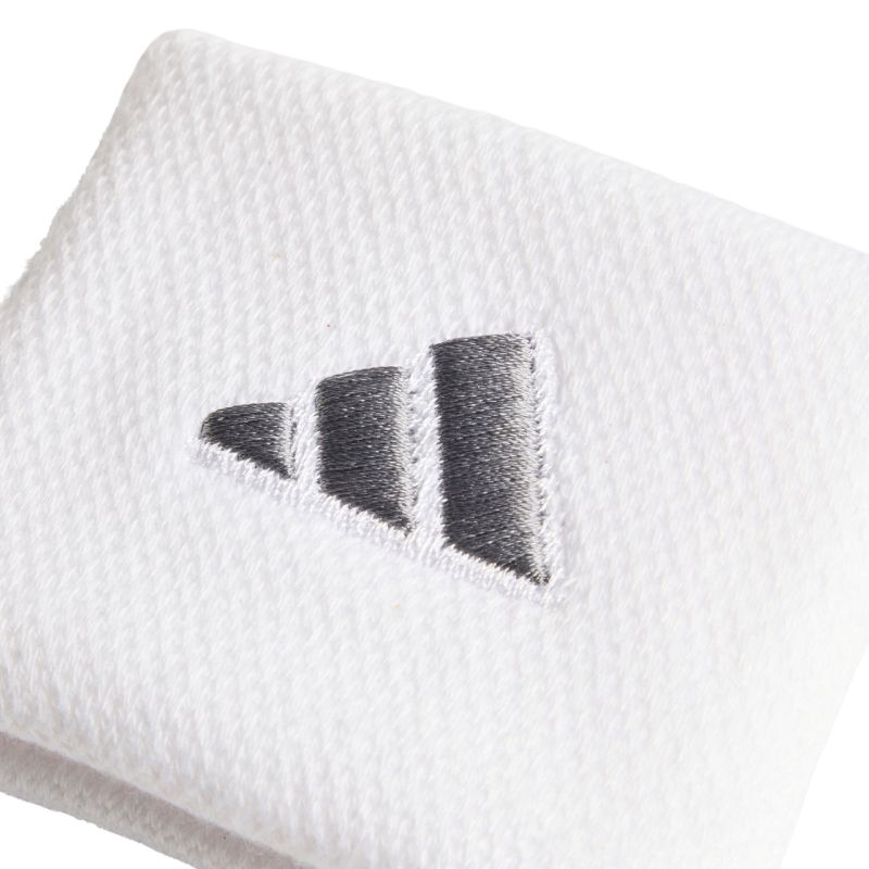 Adidas Tennis Wristband Small Wristbands, 2 pcs., White, dorośli m/l karszalag KV9218
