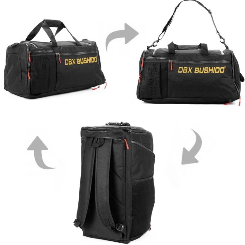 DBX Bushido 3-in-1 sports with backpack function táska