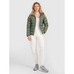 Women's down jacket with natural filling 4F 4FRAW25TDJAF0800-43S