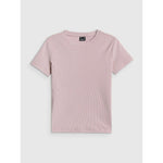Women's slim ribbed T-shirt 4F 4FRSS26TTSHF3629-56S clothing