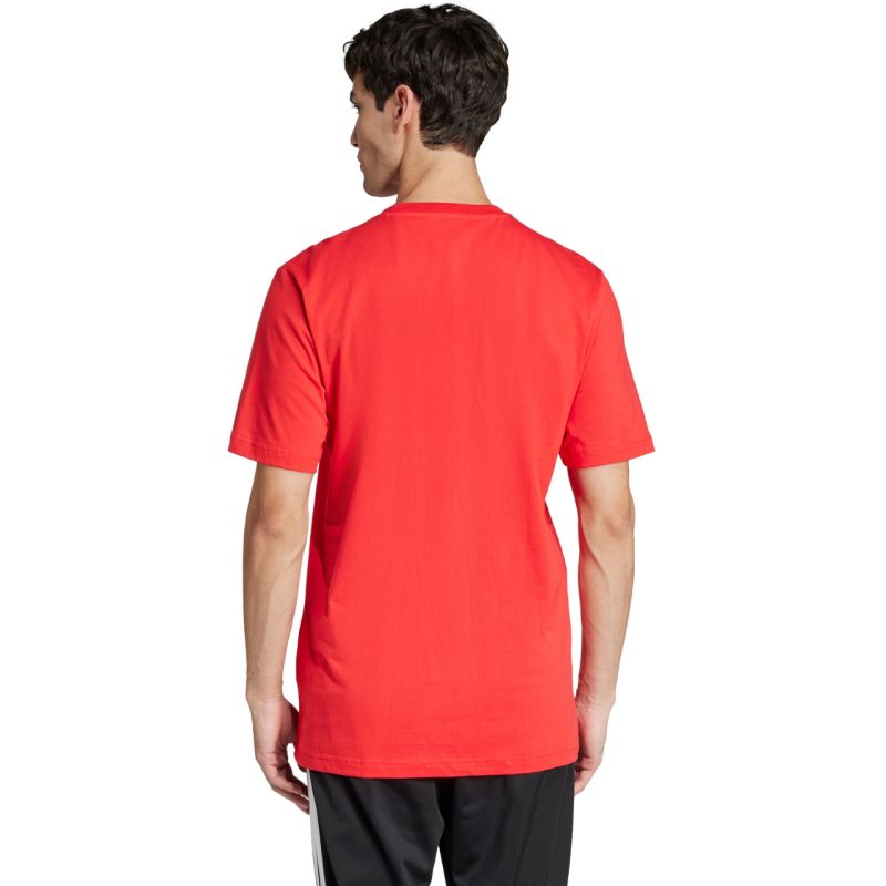 adidas Logo Graphic Men's T-Shirt Red JJ3934 Ruházat