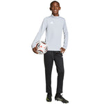 adidas Entrada 26 Training Top light gray kids sweatshirt JZ6637 104cm pulóver