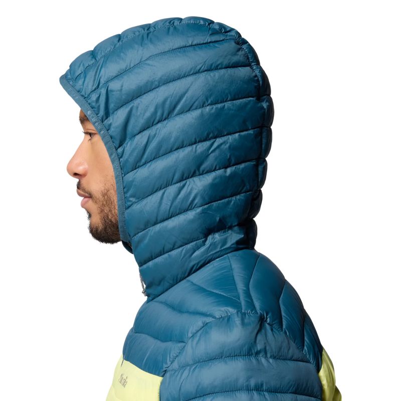 Columbia Powder Pass Hooded Jacket 2134131461 Blue L Ruházat