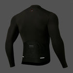Rockbros 15220003004 ROAD TO SKY men's cycling jersey long sleeve - green zöld póló