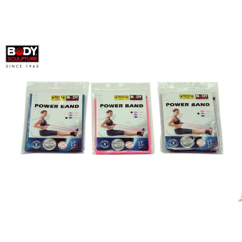 Body Sculpture Pilates Band BB 102 0.35 MM kék edzőfelszerelés BB10235