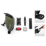 Rockbros C52-2 lightweight saddle with 250 mAh lighting - green zöld táska 304004-211951