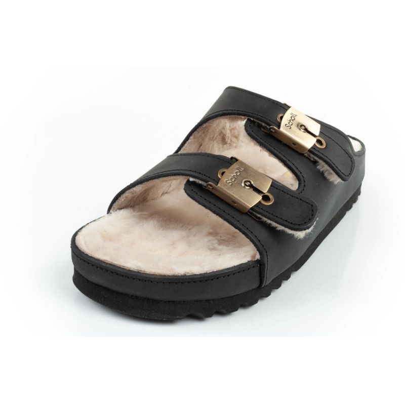 Scholl Kim W Slippers bézs rain boots, slides