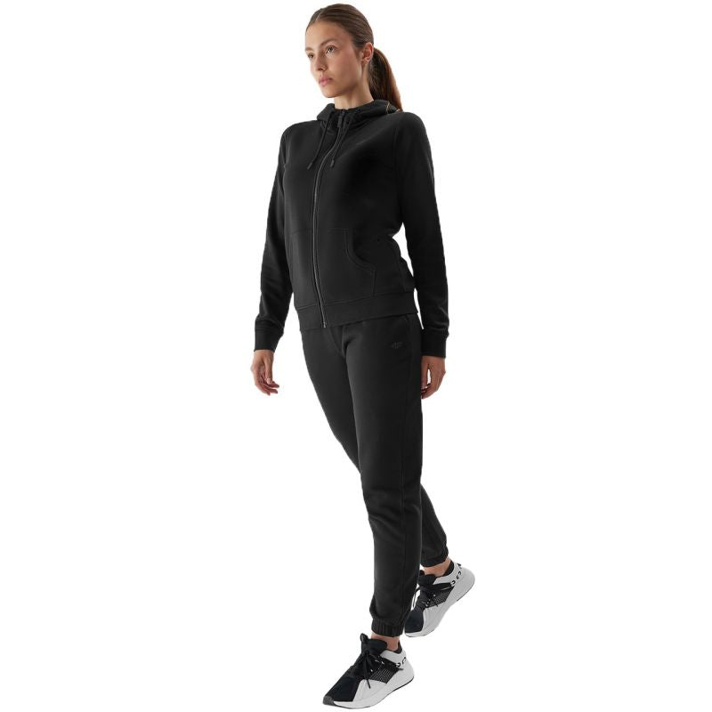 4F Trousers CAS F475 W 20S fekete női nadrág 4FAW23TTROF47520S