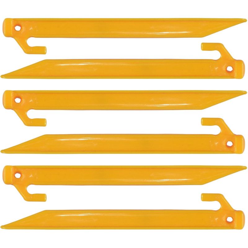 Tent Pegs 22 Cm Set 6 Pcs Plastic Enero Camp