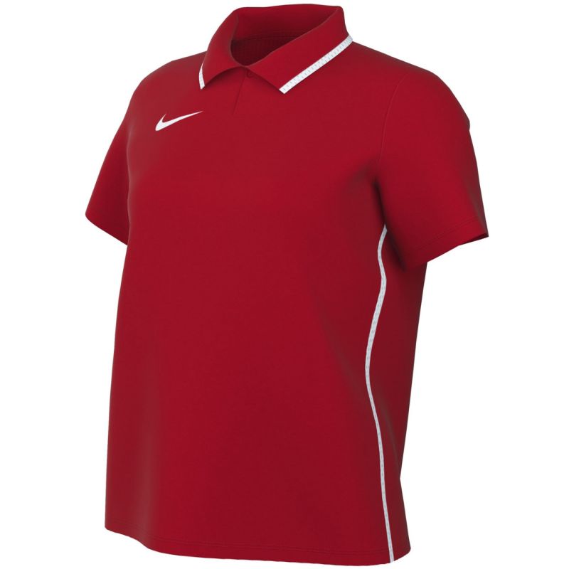 Nike Women's Dri-FIT Park 26 póló Shirt, Red, piros női galléros póló HM7150657