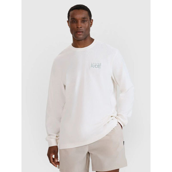 4f Men's oversize longsleeve with print 4FWSS25TLONM390-11S General