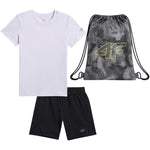 4F Boy's set M073 T-shirt, shorts, bag 90S rövidnadrág 4FJWSS26TAPSM07390S