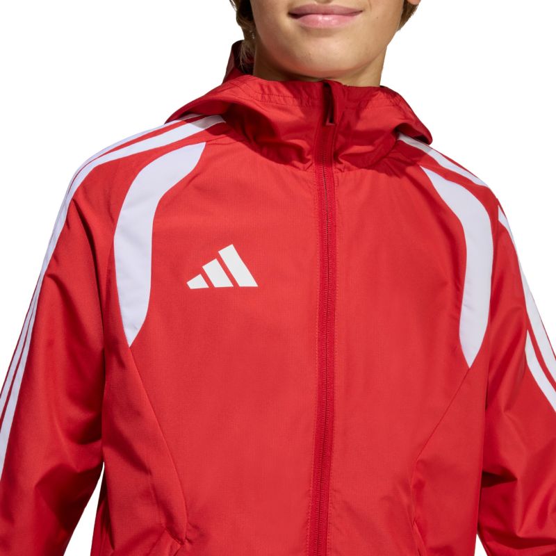 adidas Tiro 26 Competition All Weather Kids Red KB0155 116 cm kabát