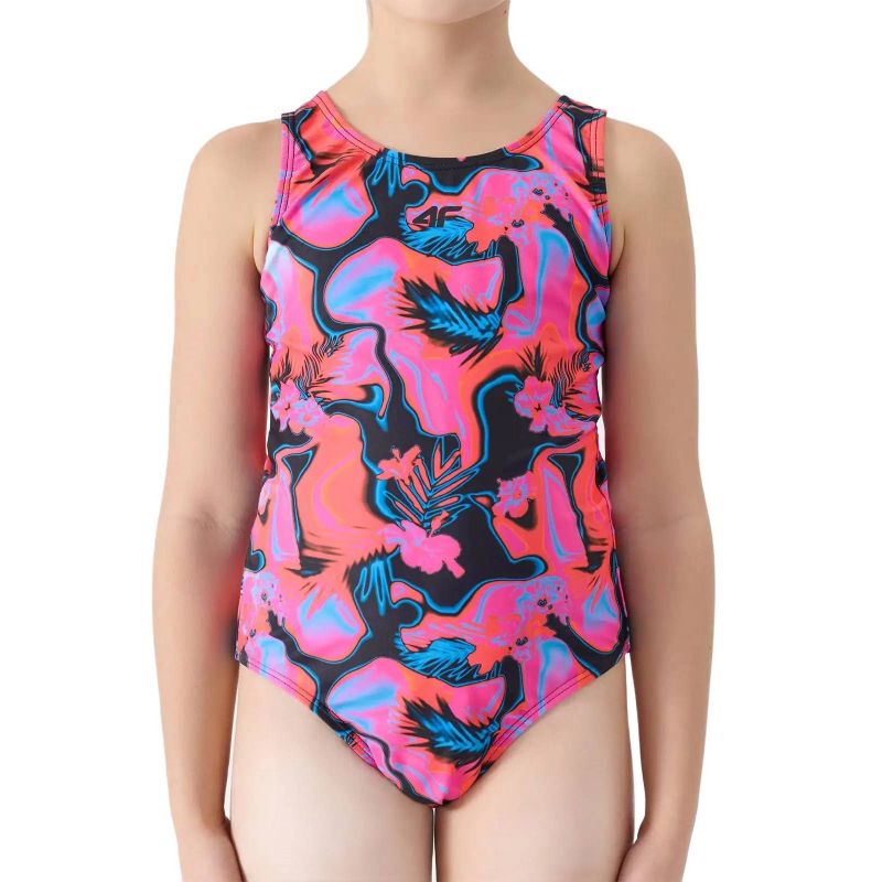 4f Girls' one-piece swimsuit JUNIOR 4FJWSS25USWSF093-90A General