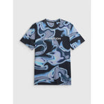 4F Men's regular printed T-shirt ruházat 4FRSS26TTSHM3656-90A