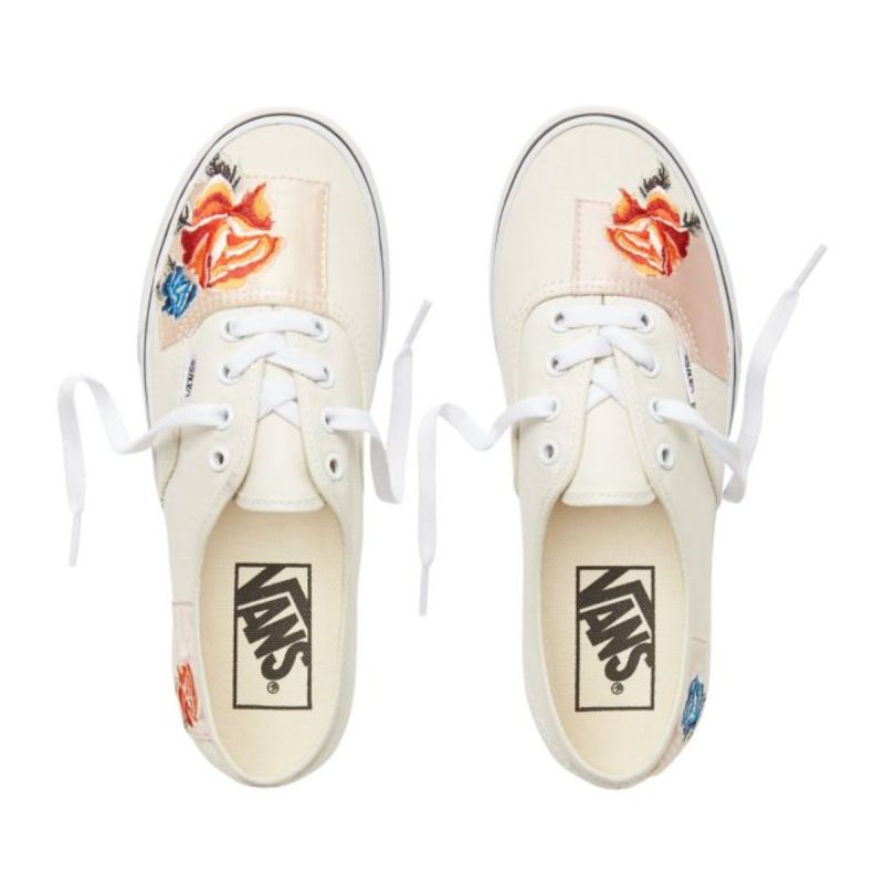 Vans Authentic Satin Patchwork Women's Sneakers - VA38EMU5Q utcai cipő