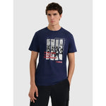 Men's regular printed T-shirt 4F 4FRAW25TTSHM3364-31S