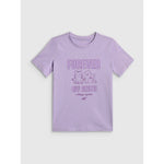 4F Girls' regular printed T-shirt póló 4FJRAW26TTSHF4240-52S