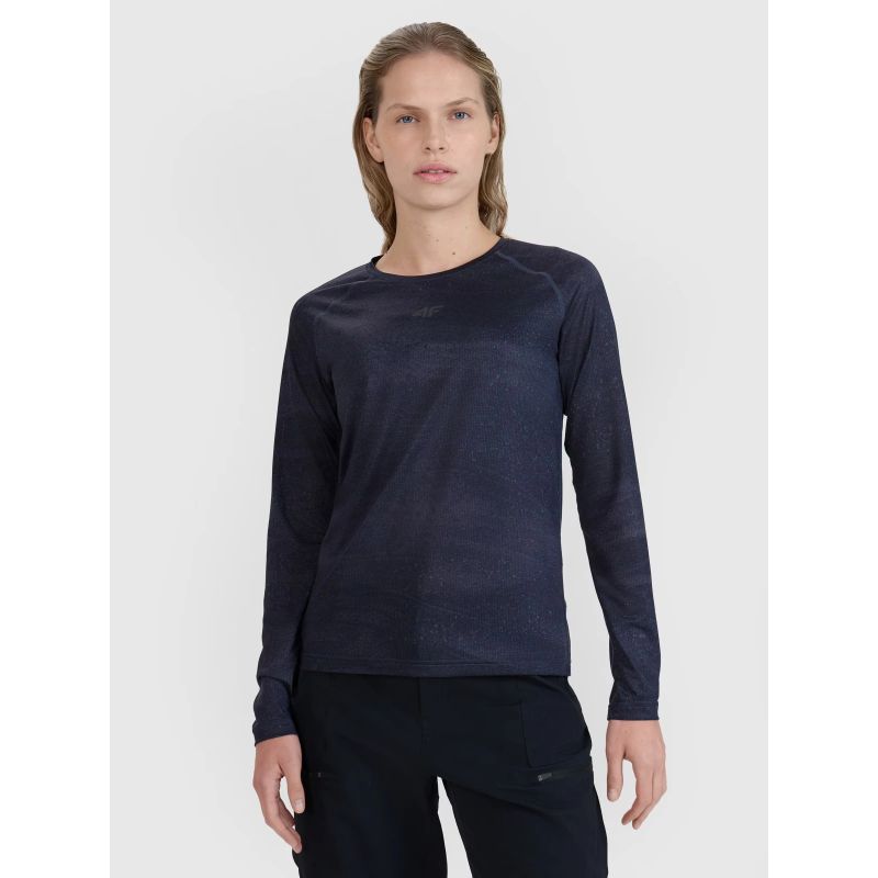 4f Women's quick-drying cycling longsleeve 4FWSS25TFLOF344-20A General