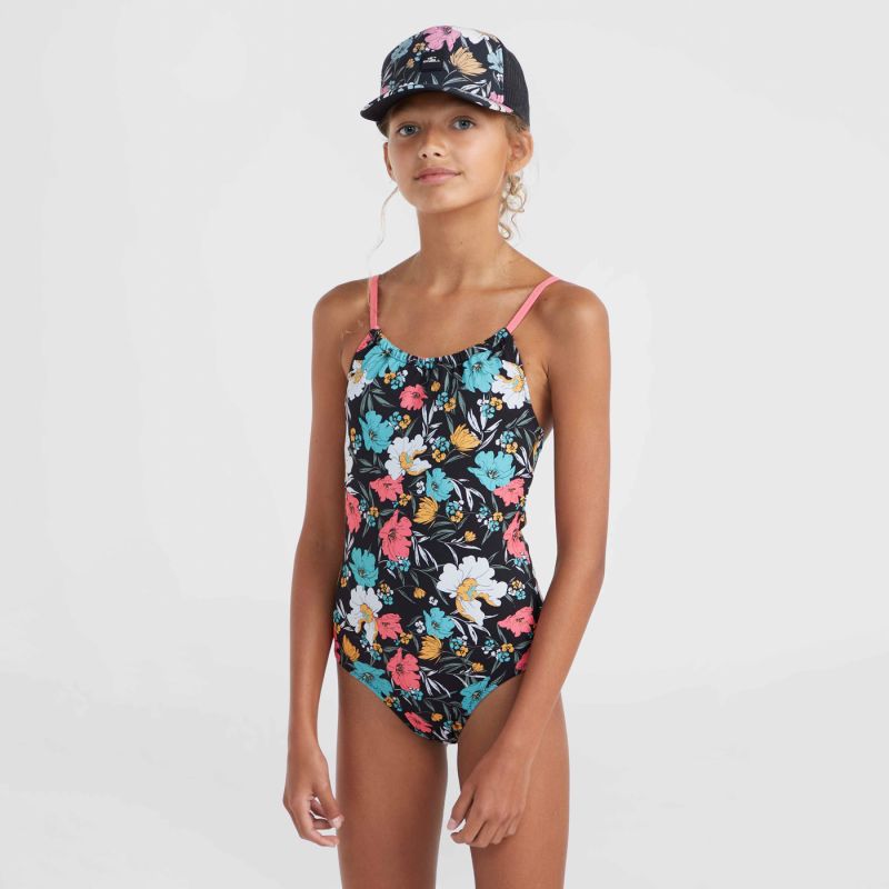 O'Neill O'Neil Mix And Match Cali Swimsuit Jr fekete one piece swimwear, swimwear