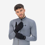 Rogelli CORE winter gloves black fekete kesztyű