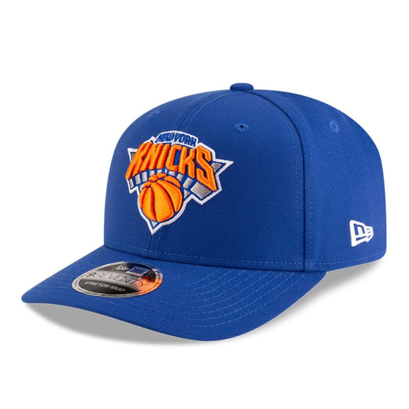 New Era 9SEVENTY New York Knicks NBA Team Blue Stretch Snapback Cap - uniwersalny baseball sapka