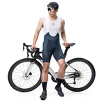 Rockbros Men's Cycling Bib with Pad Size S - Dark Blue niebieski \ s short