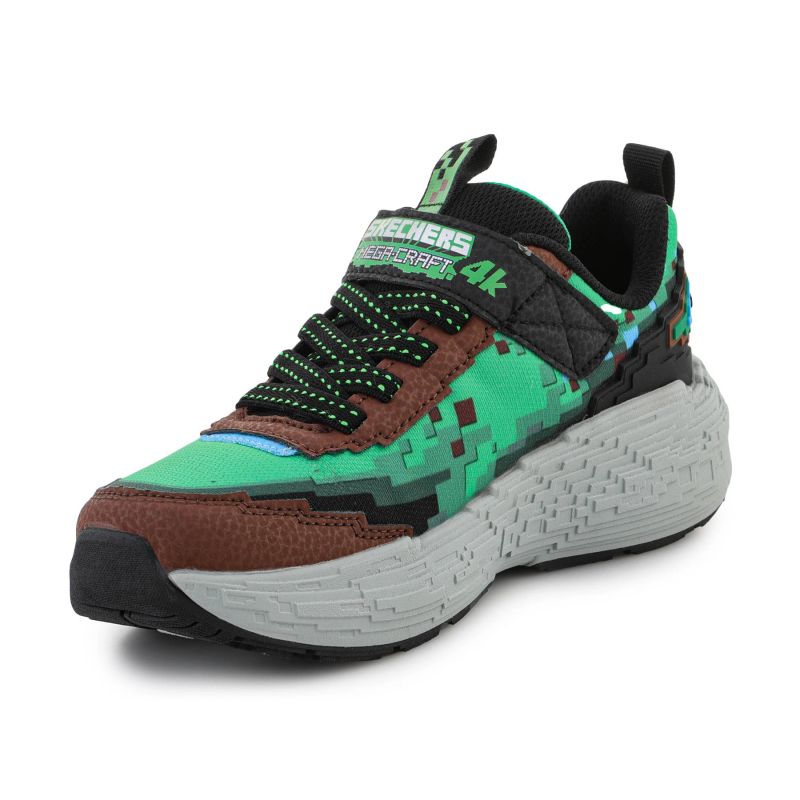 SKECHERS MEGA-CRAFT 4K 402160L-BRMT Brown/Multi barna utcai cipő