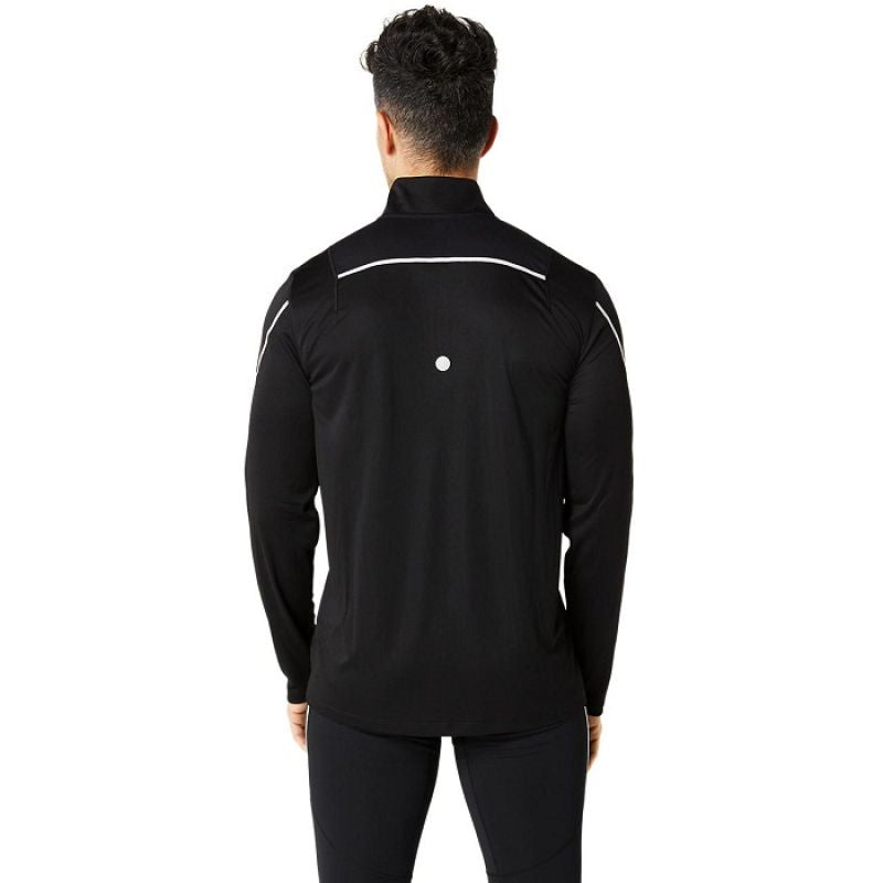 Asics Road Lite-Show 1/2 Zip Top fekete pulóver 2011D094001