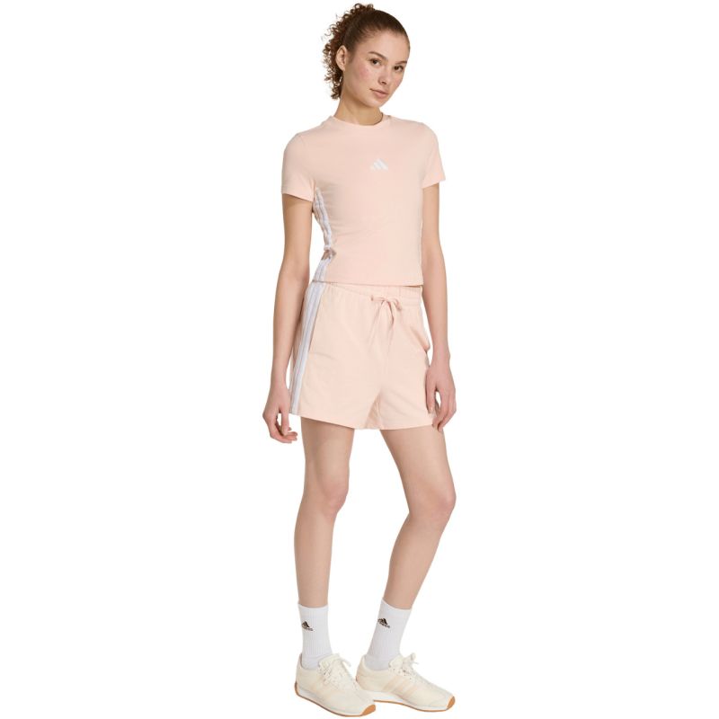 Adidas Essentials 3-Stripes Slim Baby T-shirt, Pastel Pink 2xs póló KD2343