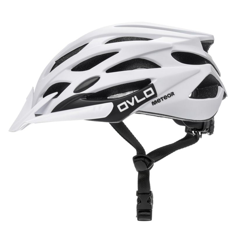 Meteor Ovlo L bicycle helmet 58-61 cm white uniw helmets