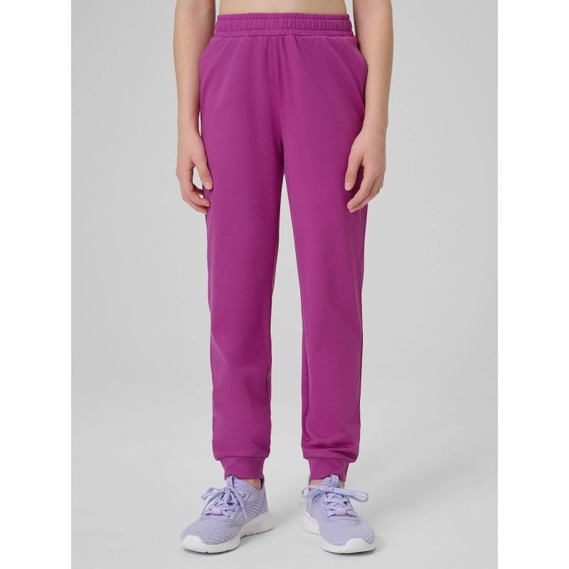 4F Girls' sports joggers 158/164 melegítőnadrág 4FJRSS26TFTRF1458-53S