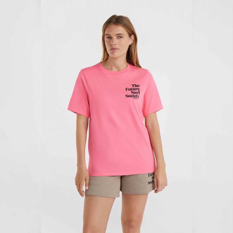 O'Neill Future Surf Society Regular T-Shirt W rózsaszín póló