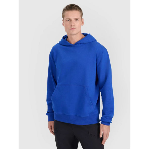 4f Men's sweatshirt with hood, open, 4FWSS25TSWSM1749-36S General