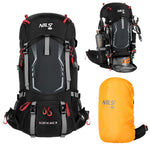 Nc1993 Northlake Black Tourist Backpack 30l+10 Nils Camp fekete hátizsák