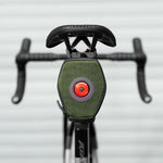Rockbros C52-2 lightweight saddle with 250 mAh lighting - green zöld táska 304004-211951