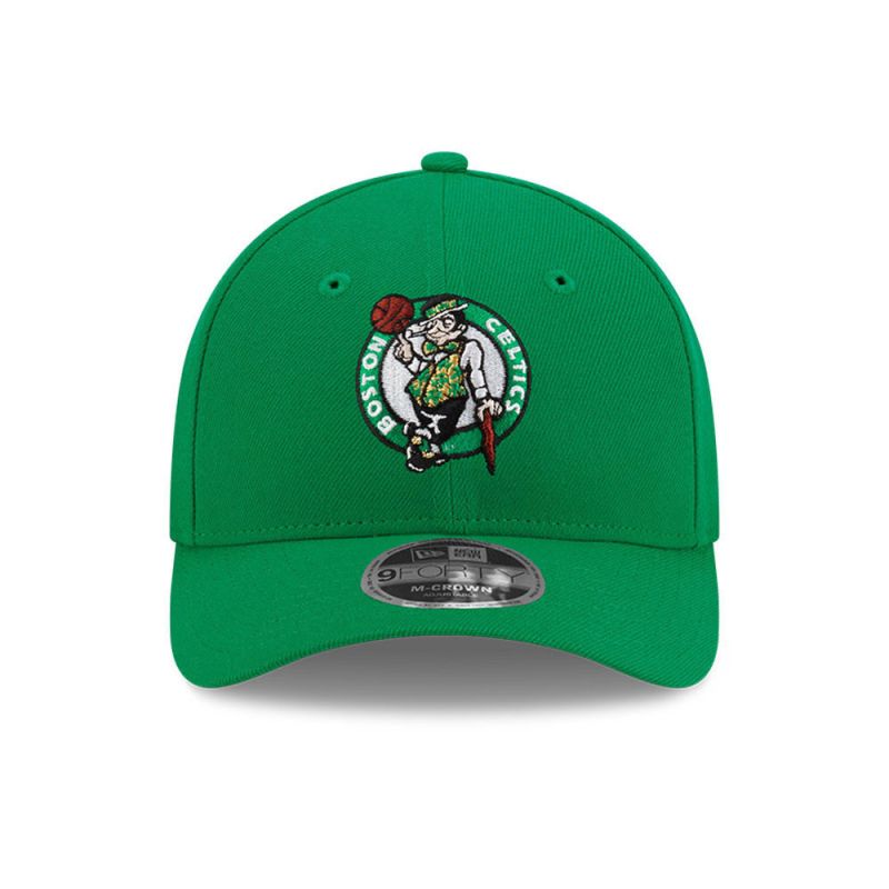 New Era 9FORTY Boston Celtics NBA Team M-Crown Green Snapback Cap - uniwersalny baseball sapka