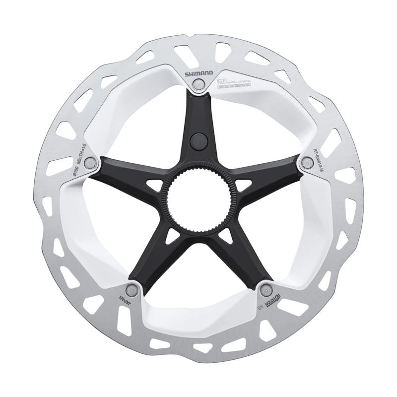 Shimano 180mm Cent Lock Brake Disc RT-MT810 shields